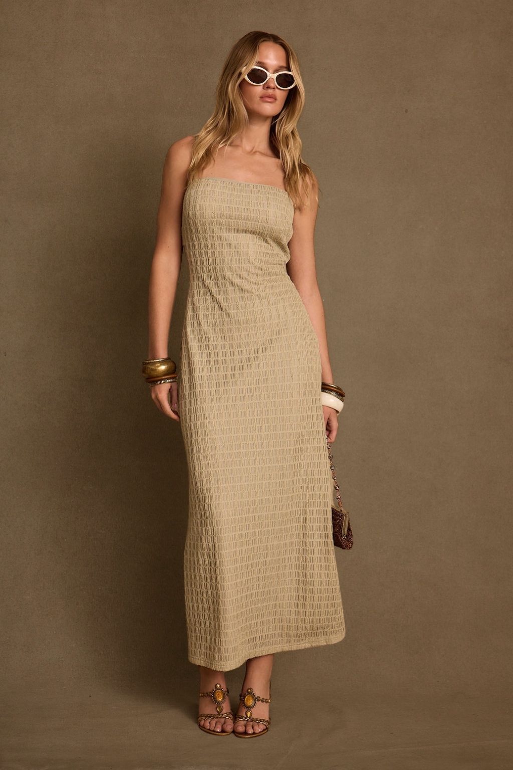 Jazmin Light Sage Midi Dress | 12th Tribe Jazmin Light Sage Midi Dress | 12th Tribe