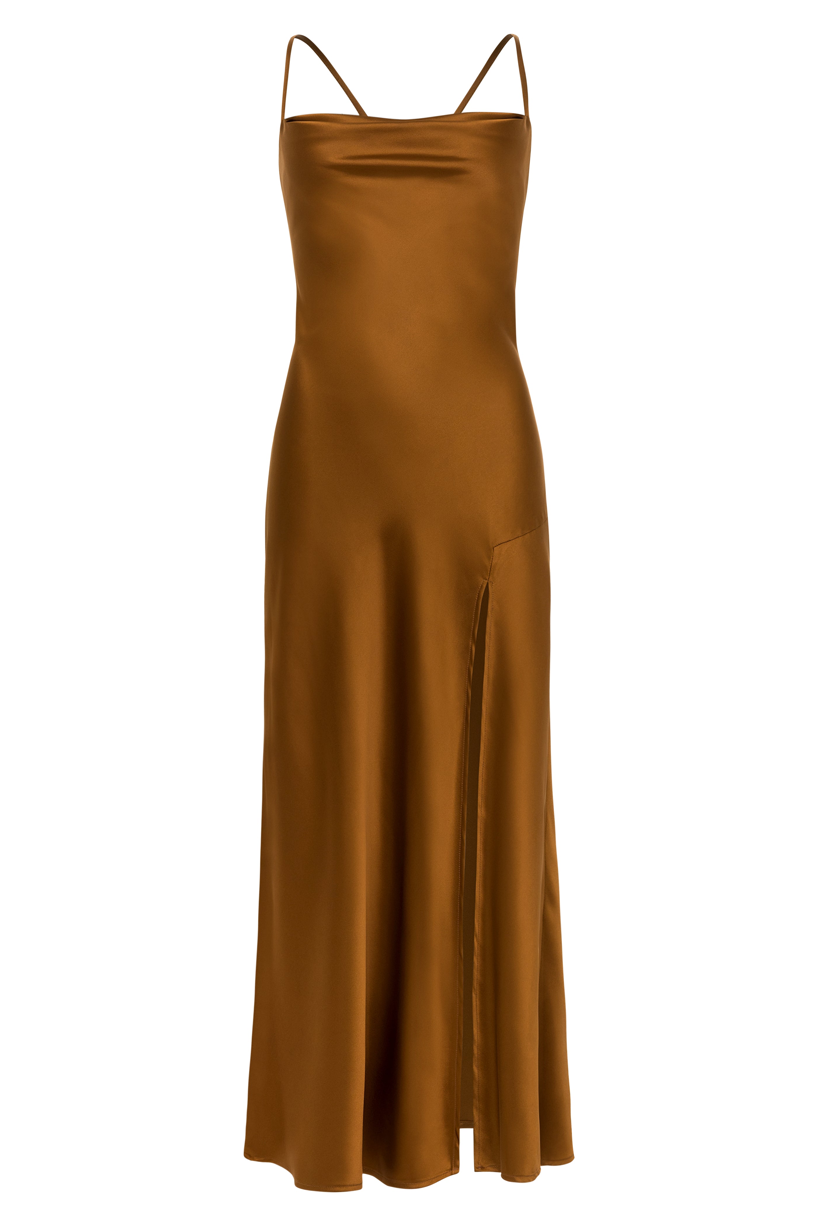 Natalia Bronze Maxi Dress 12th Tribe