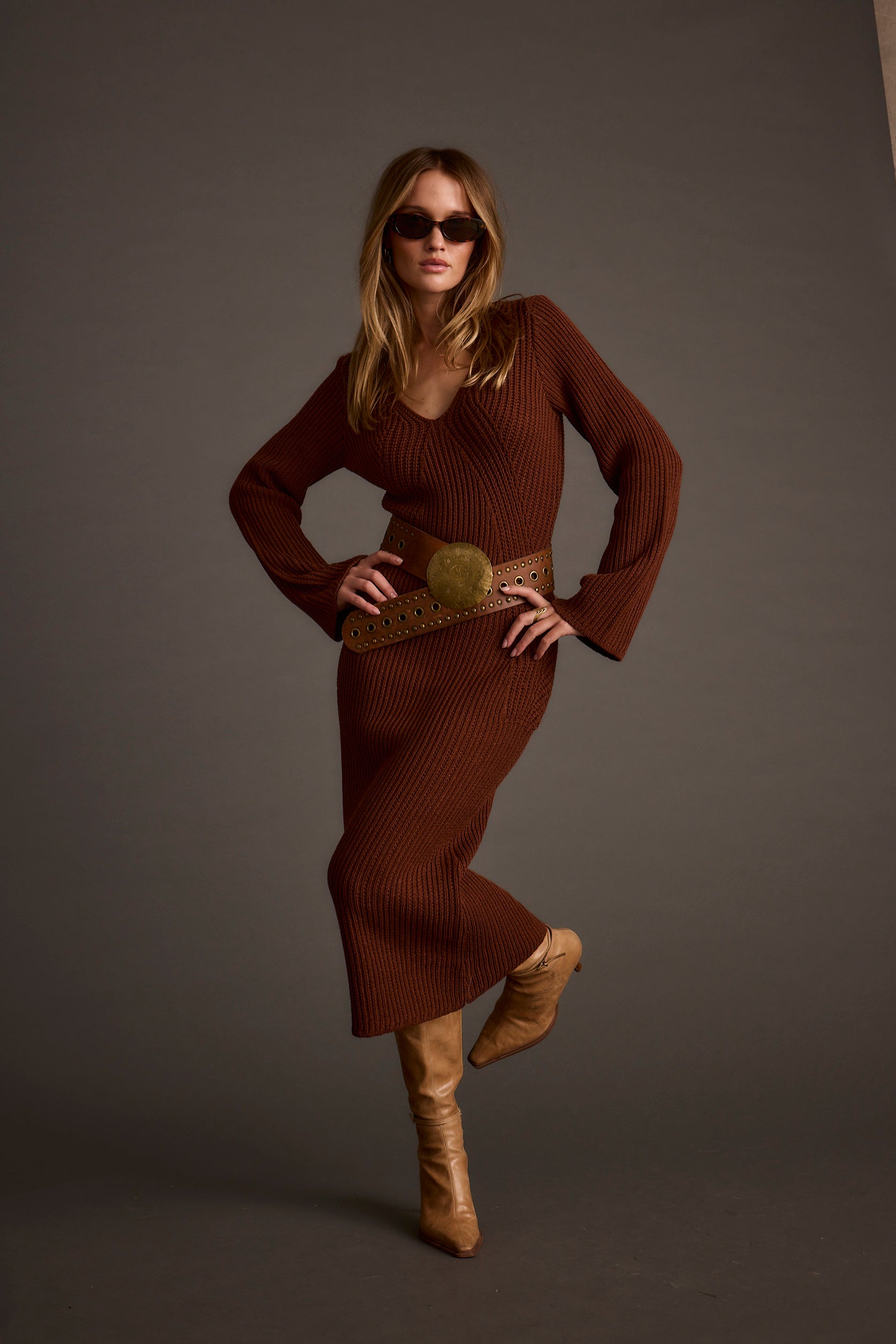 Nolita Cinnamon i Sweater Dress - XL Size - Women's Dresses - 12th Tribe Nolita Cinnamon i Sweater Dress - XL Size - Women's Dresses - 12th Tribe