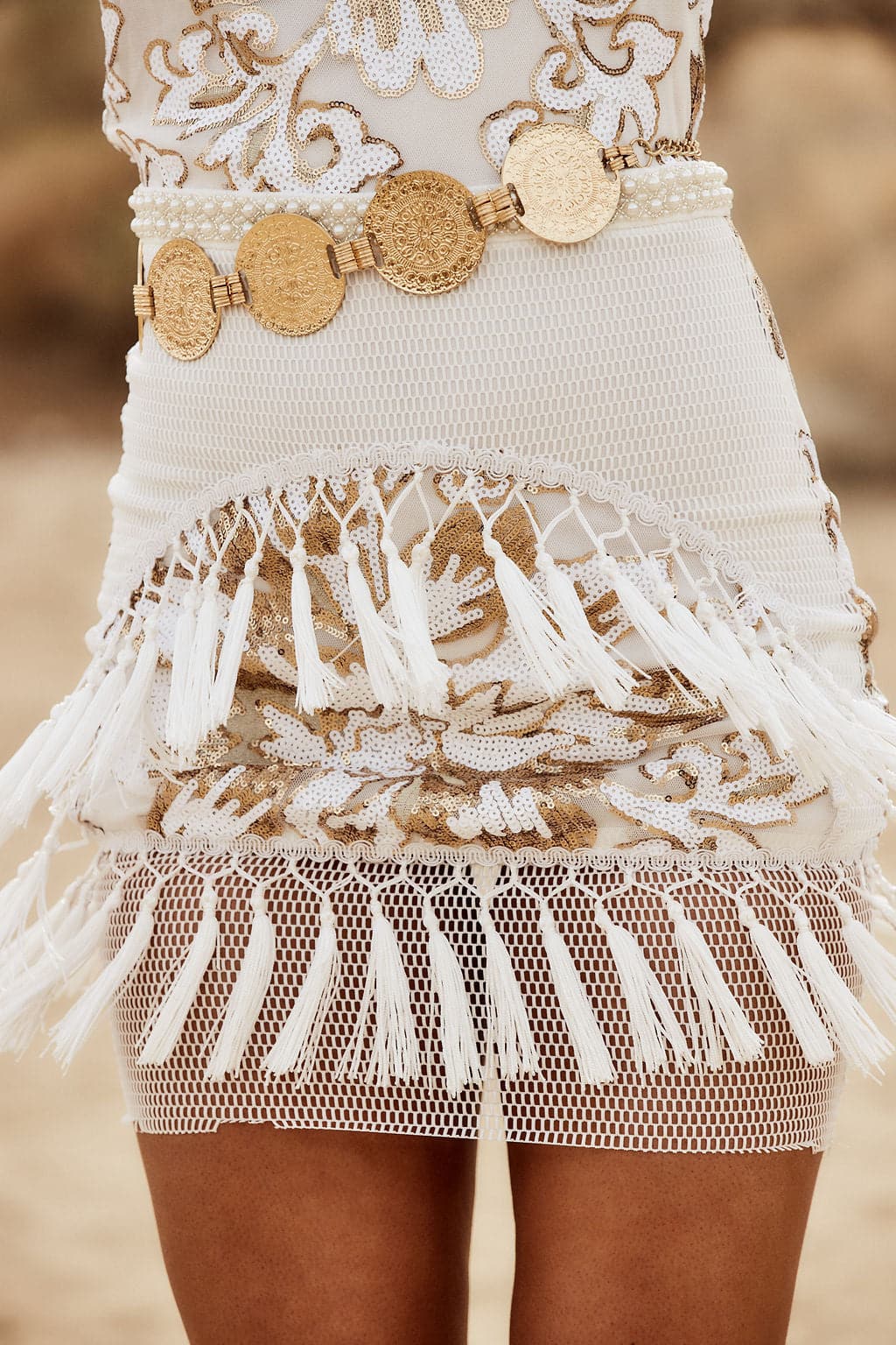 Mercury Gold Metal Belt - O/S Size - Women's Belts - 12th Tribe Mercury Gold Metal Belt - O/S Size - Women's Belts - 12th Tribe