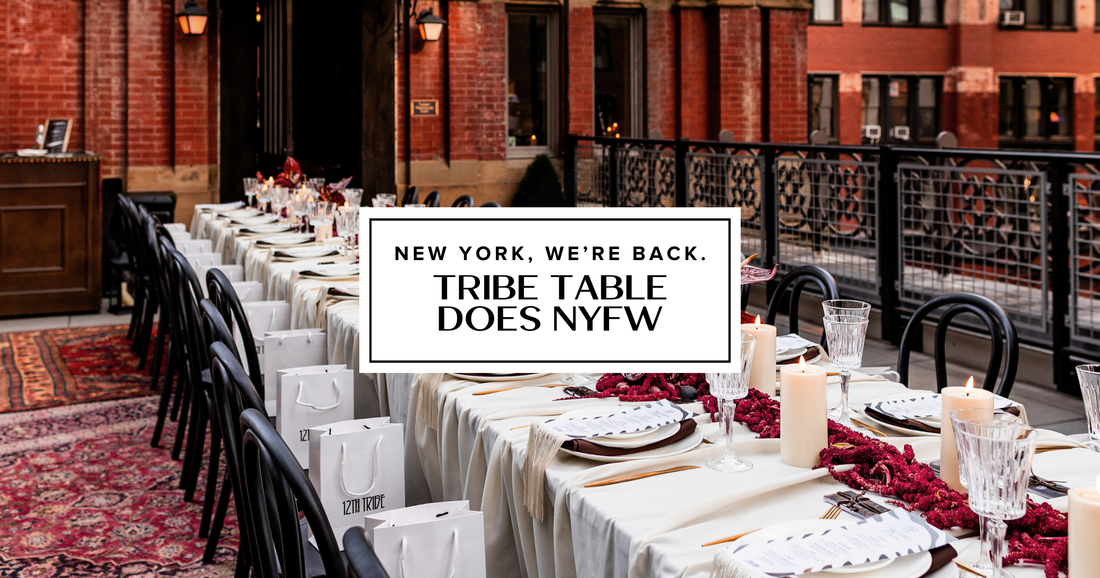TRIBE TABLE NEW YORK