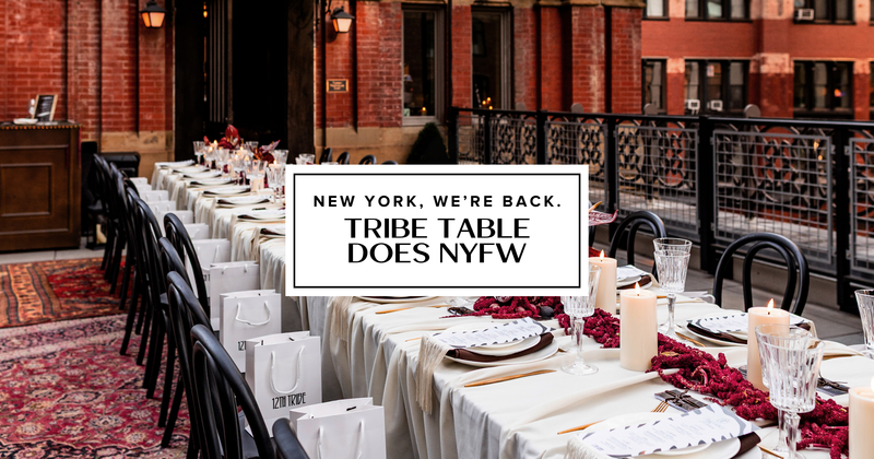 TRIBE TABLE NEW YORK