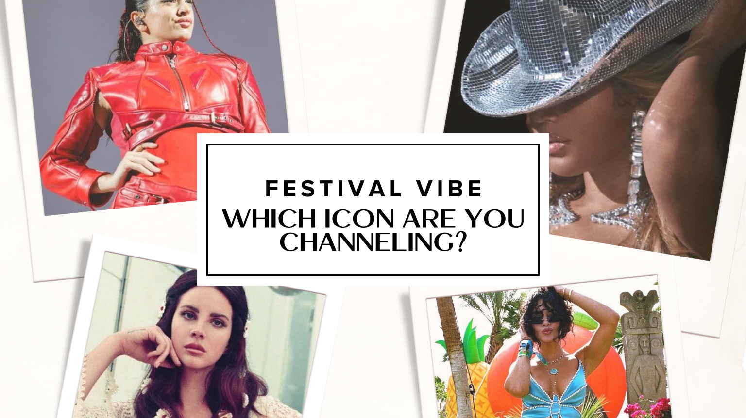 Festival Styling: Which Festival Icon Are You?
