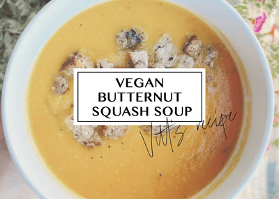Vitt's Recipe: Vegan Butternut Squash Soup