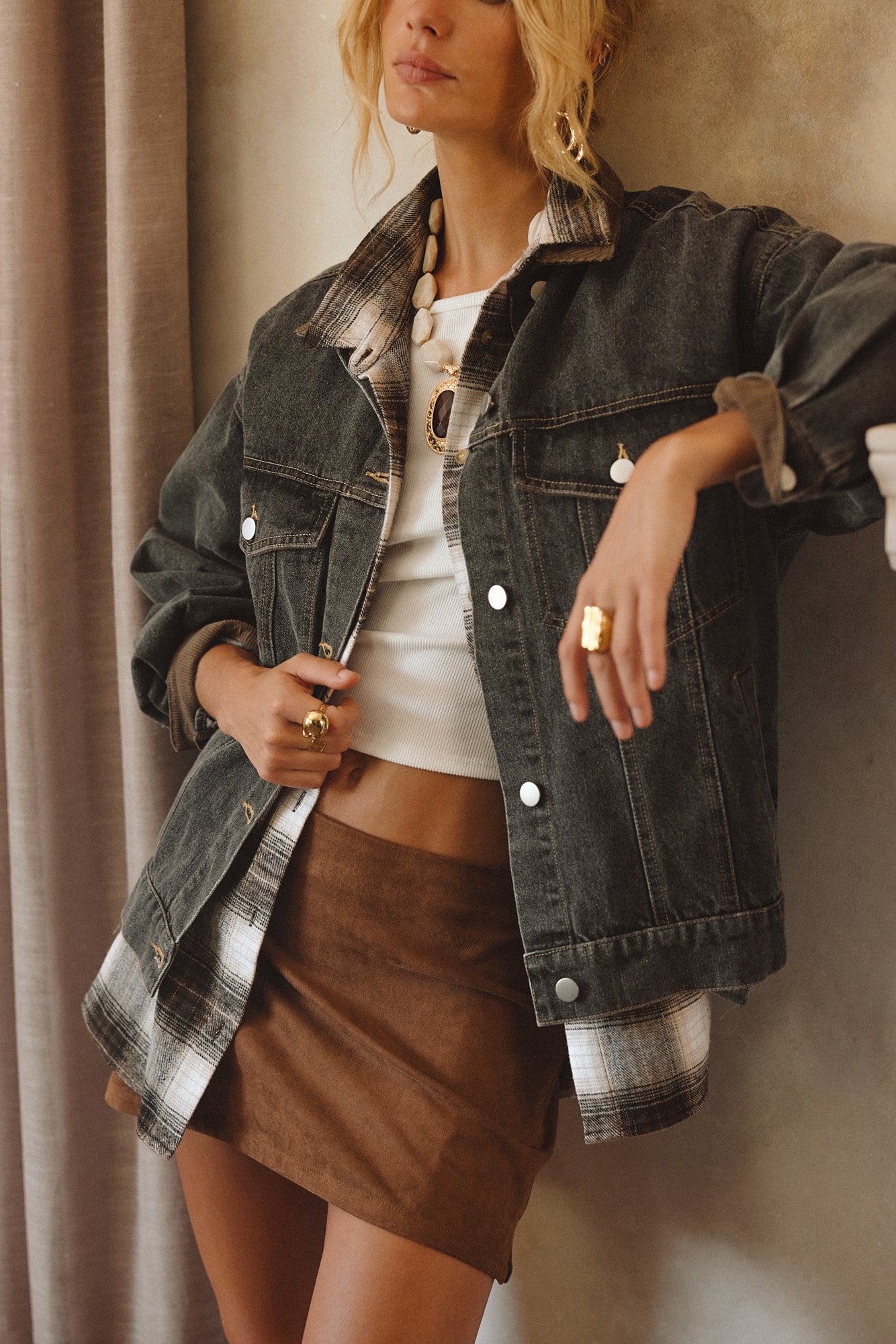 Fireside Espresso Plaid Flannel