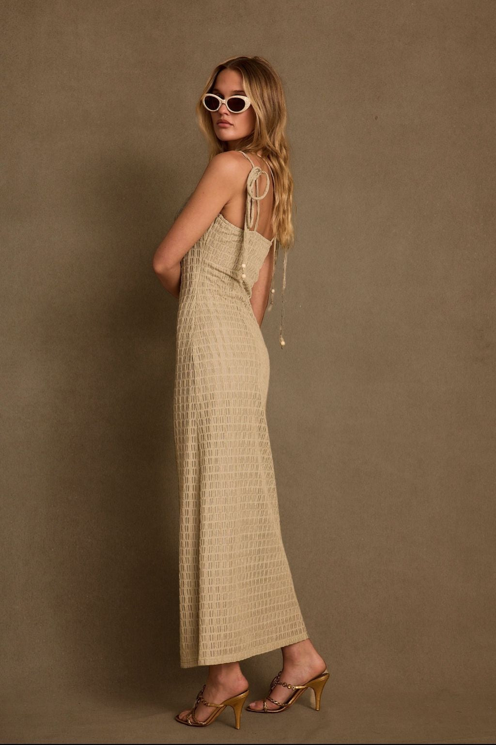 Jazmin Light Sage Midi Dress