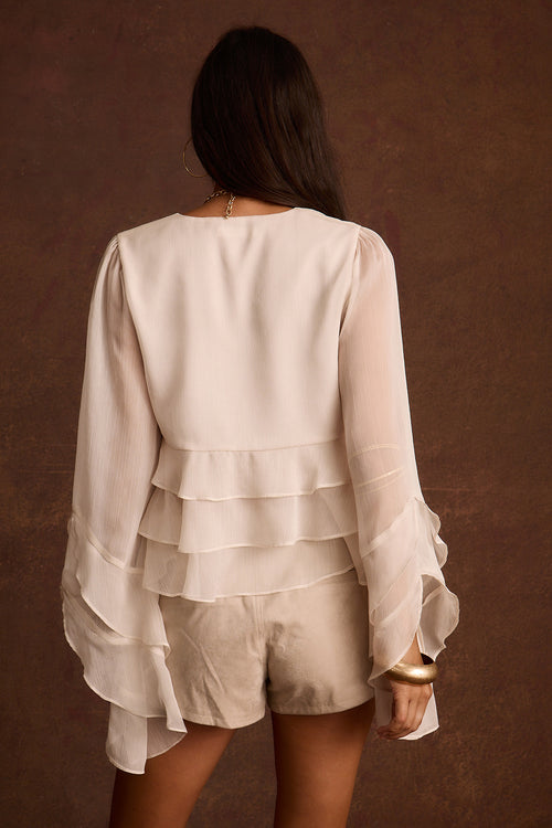 Alana Cream Blouse