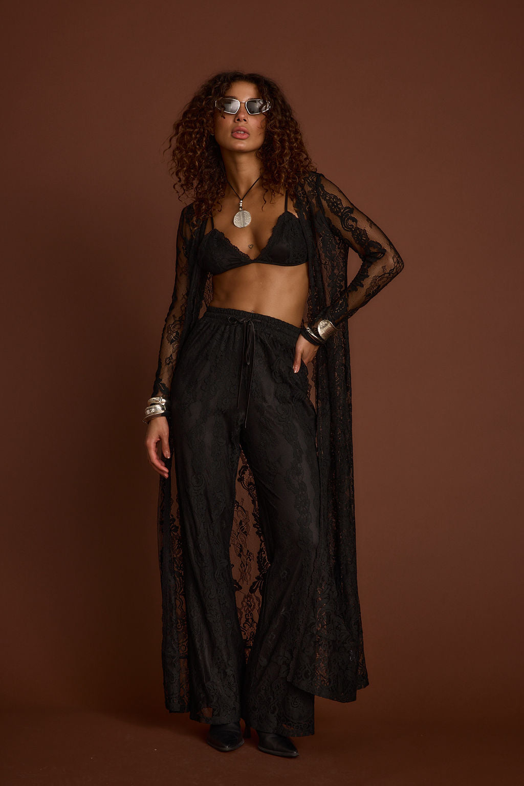 Ambrose Black Lace Bra