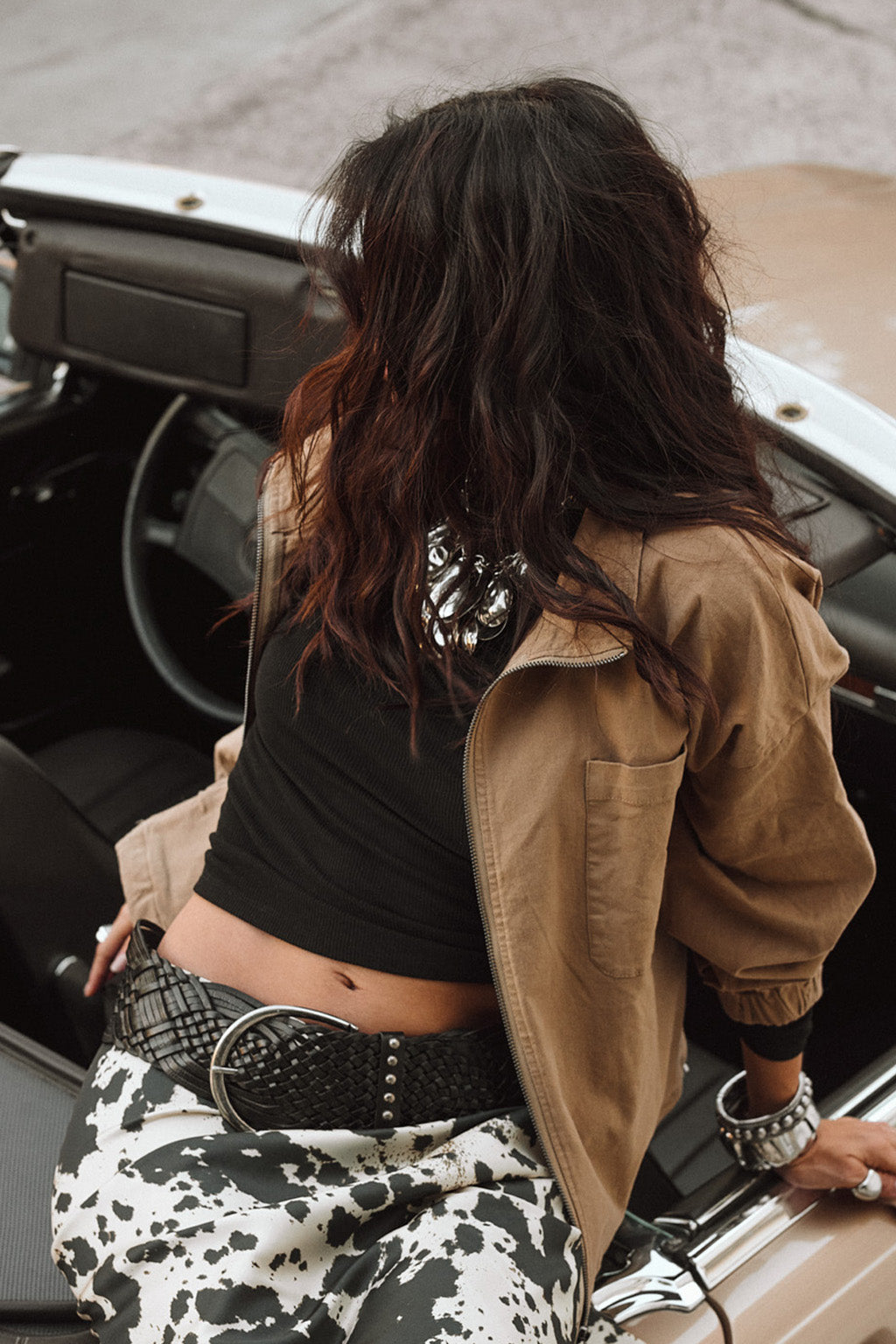 Scout Black Braided Belt