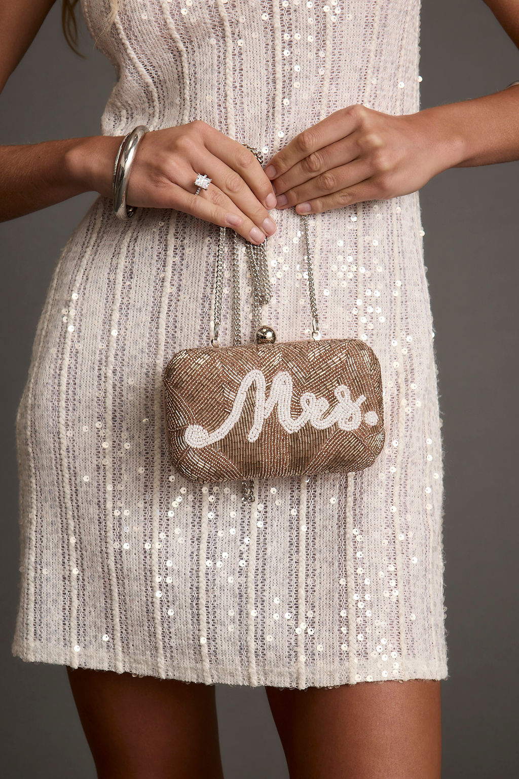 Beaded MRS Bag paired with complementary accessories for a polished look.