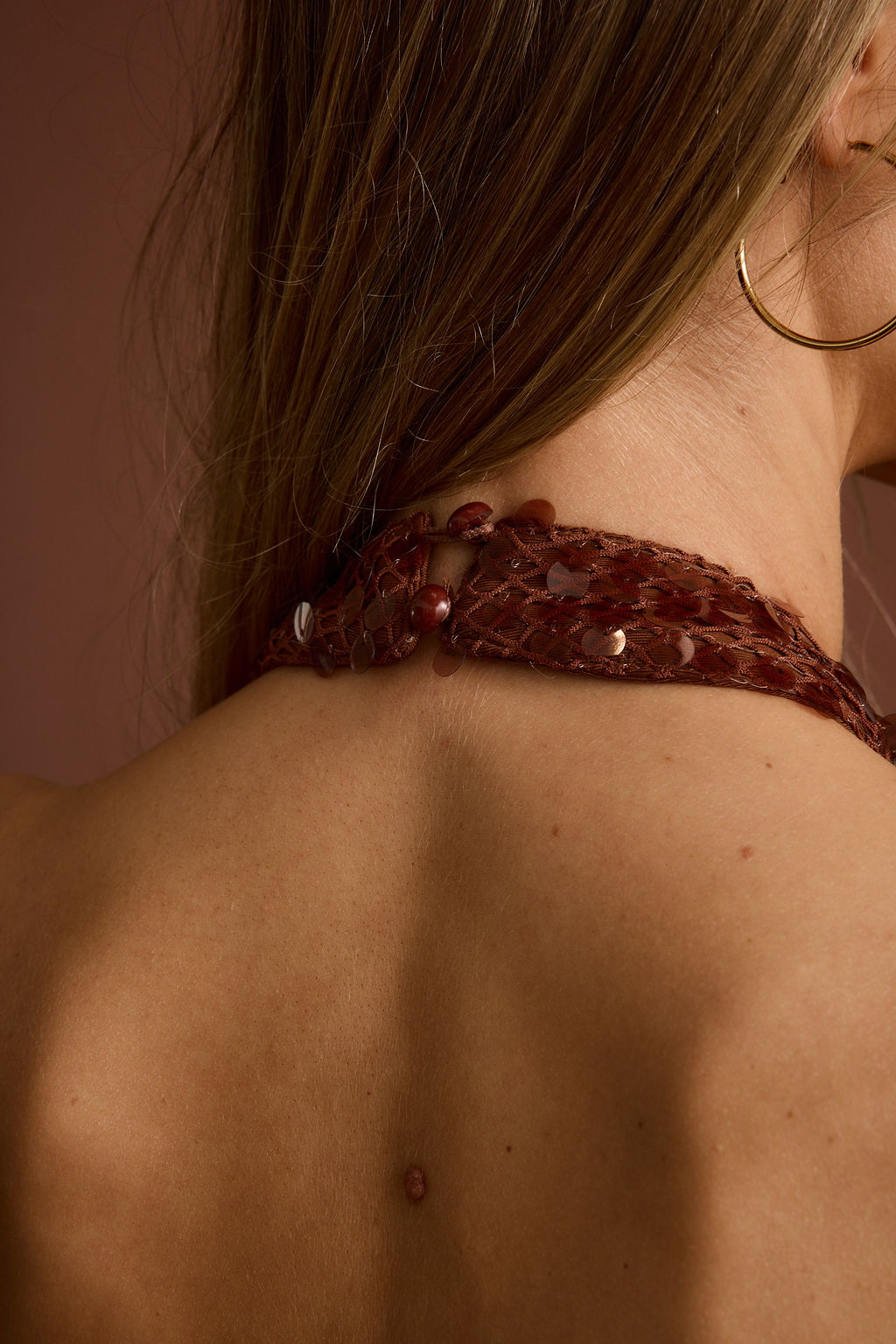 Bellagio Bronze Mini Dress