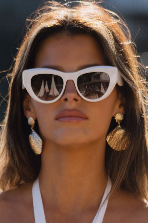 BIENVENUEWHITEBOLDSUNGLASSES_1  display picture 1
