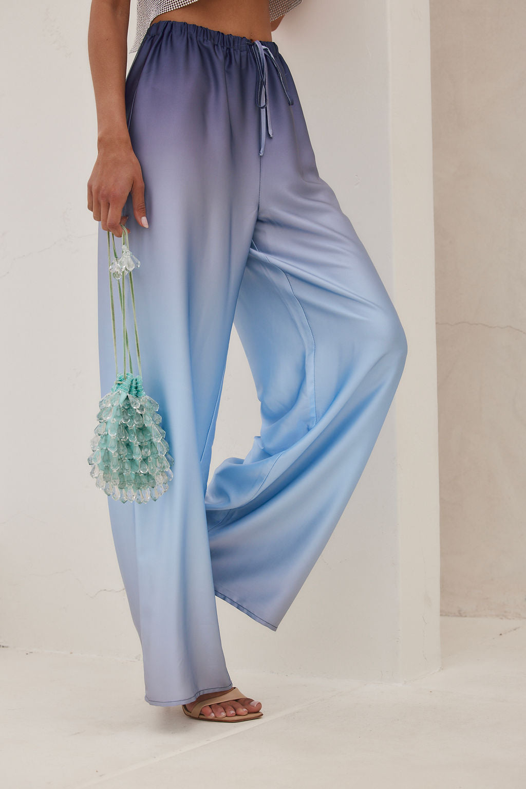 Blue Lagoon Ombre Pull On Pant