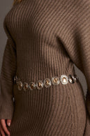 Bailey Gold and Silver Statement Belt