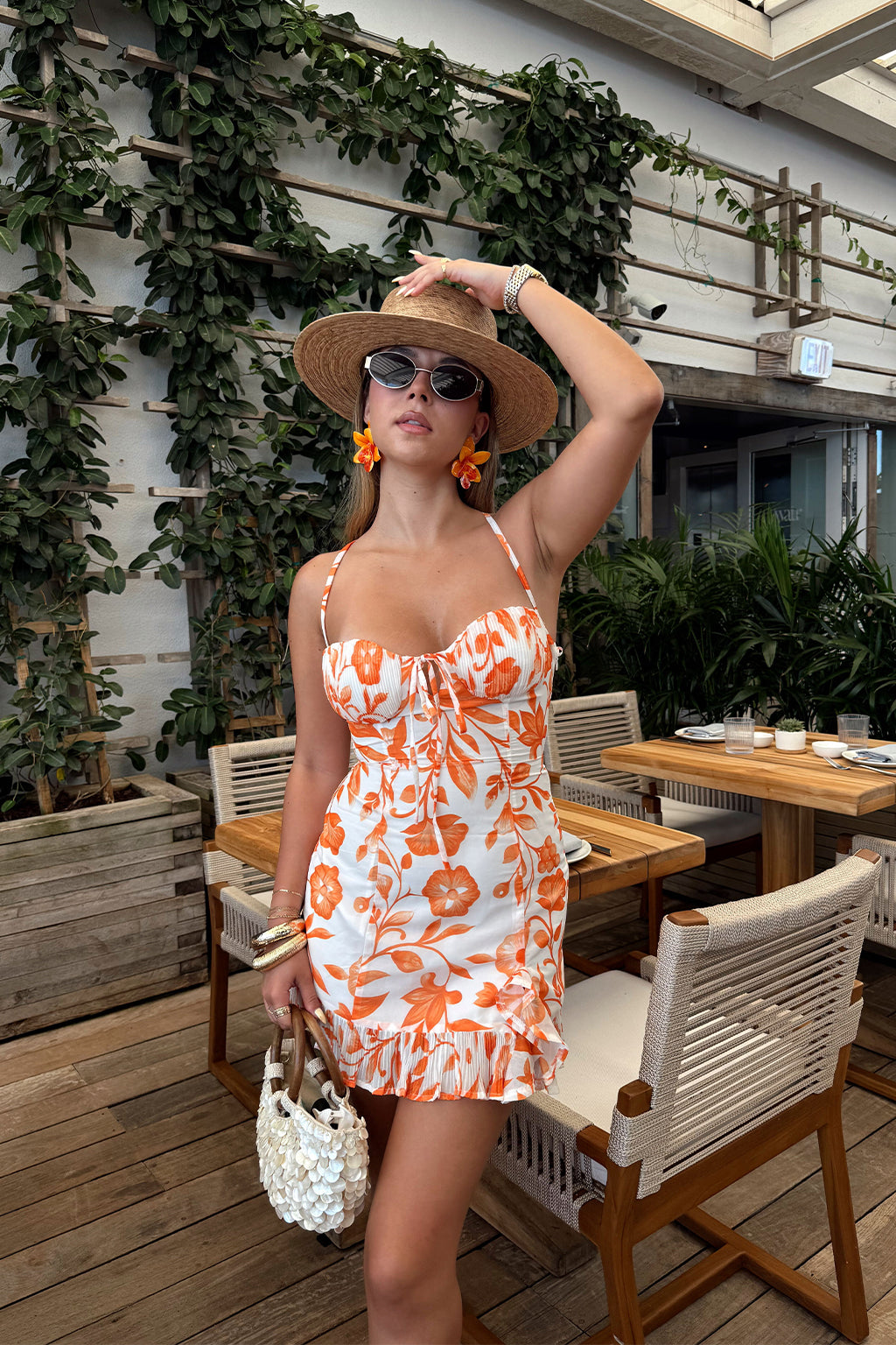 Belle Floral Mini Dress