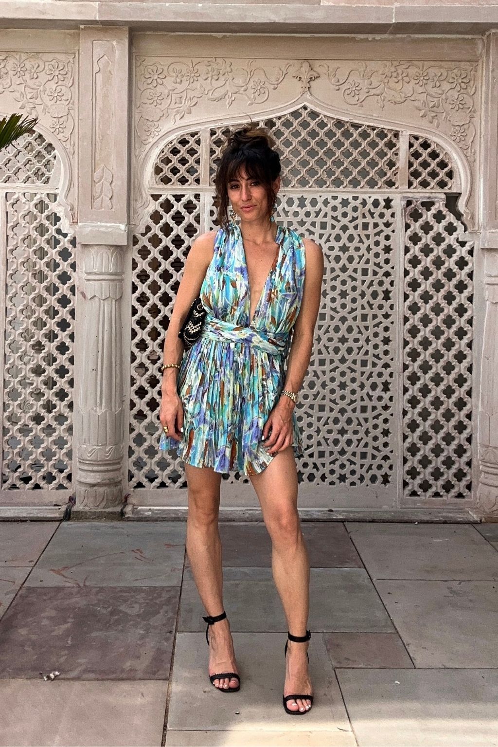 Bora Bora Abstract Romper