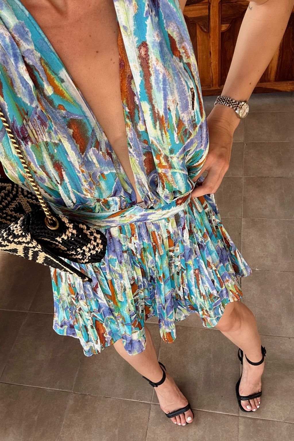 BORA BORA ISLAND WOVEN ROMPER main image 1