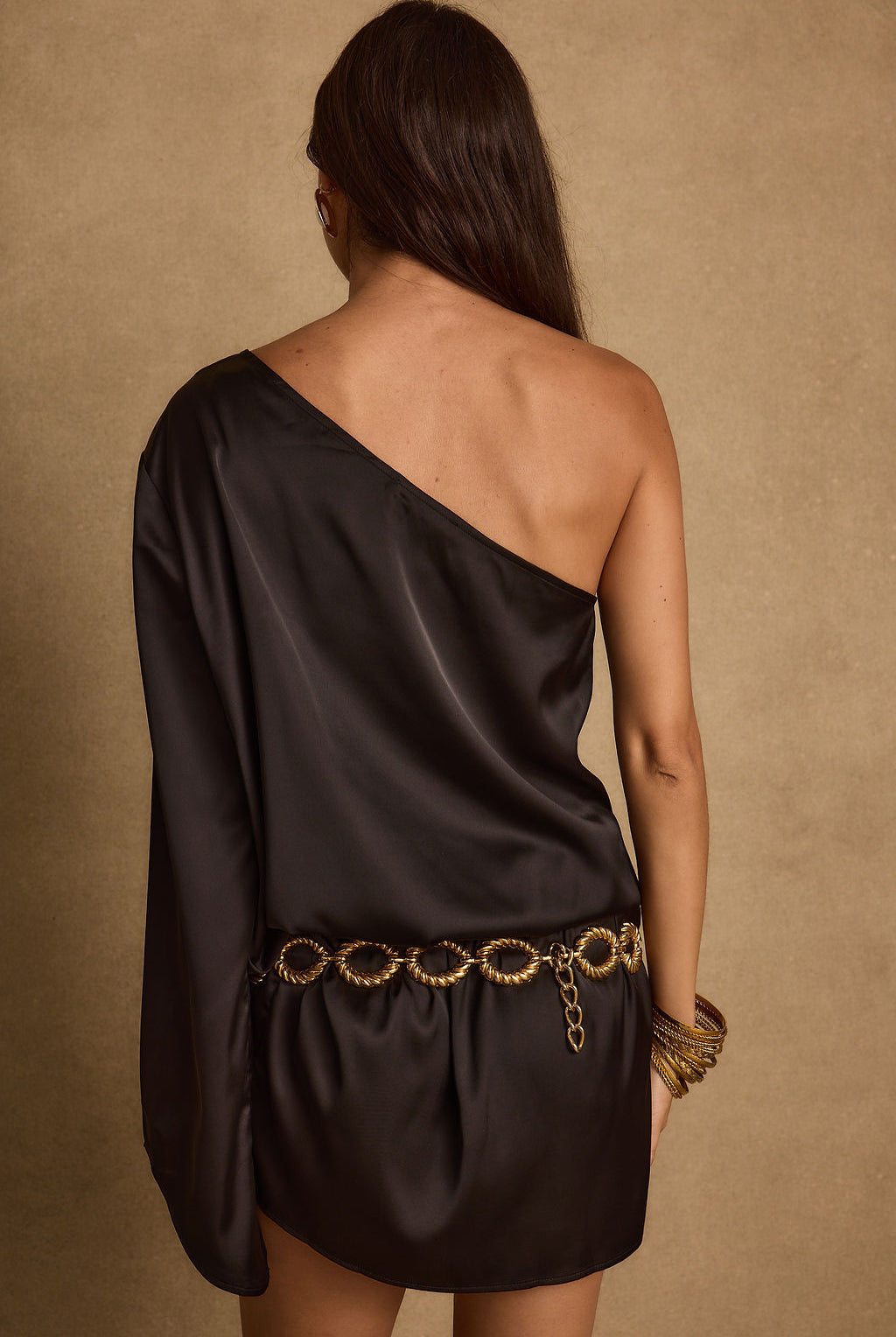 Dahlia Brown Maxi Skirt