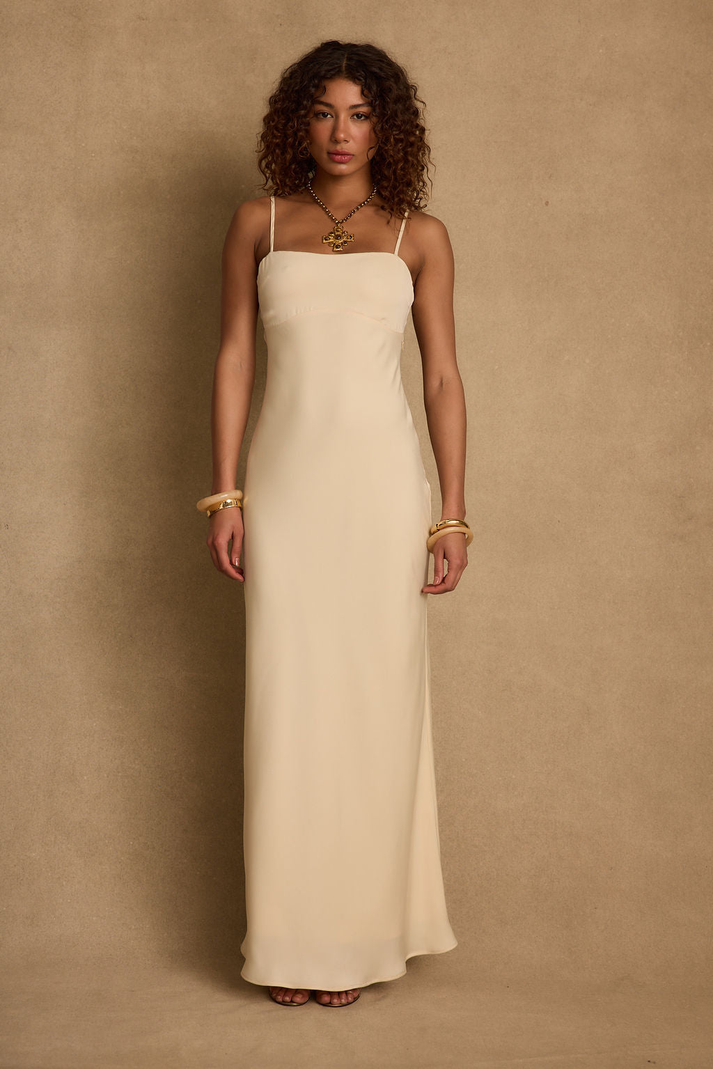 Canary Baby Yellow Maxi Dress