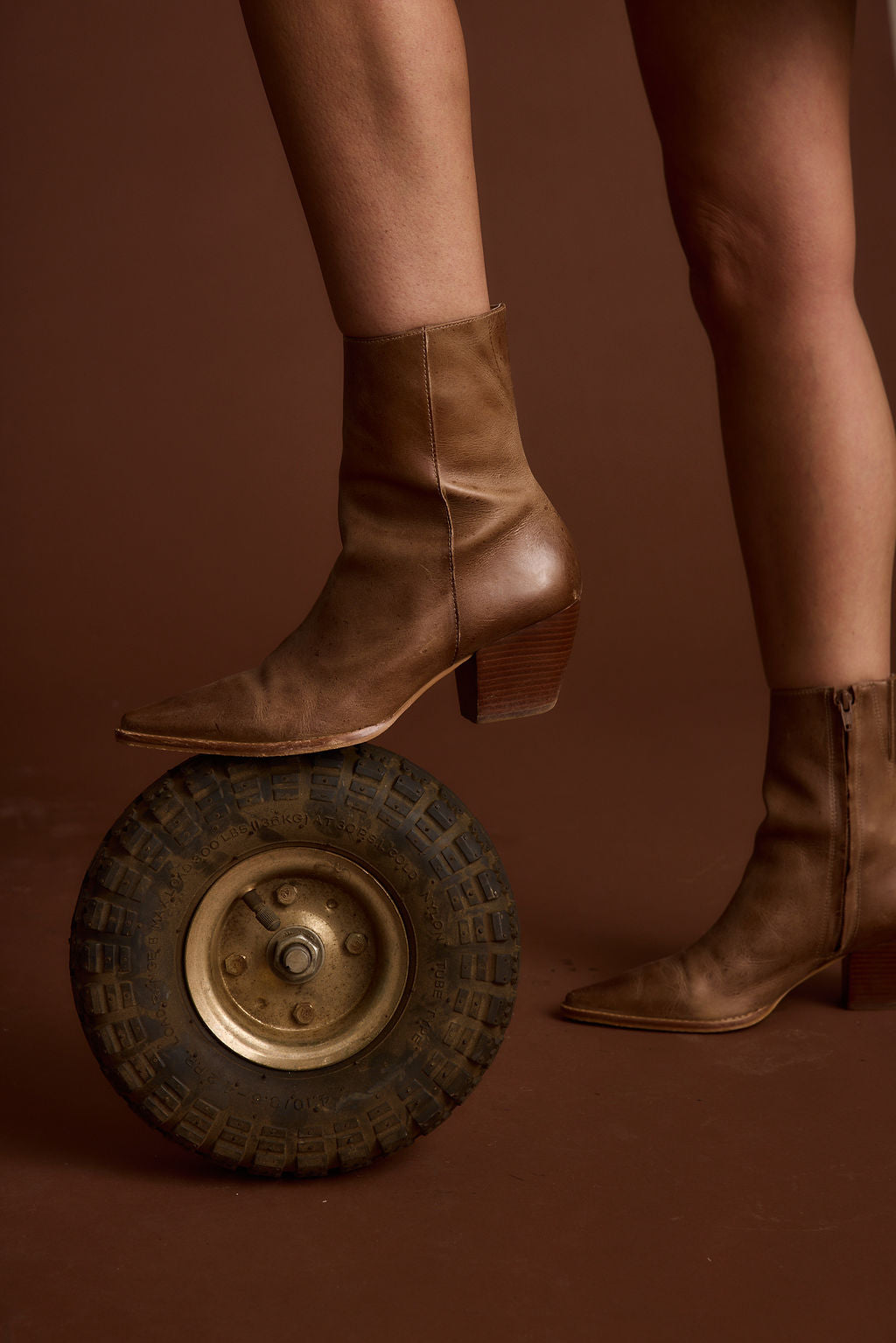 Caty Vintage Tan Boot