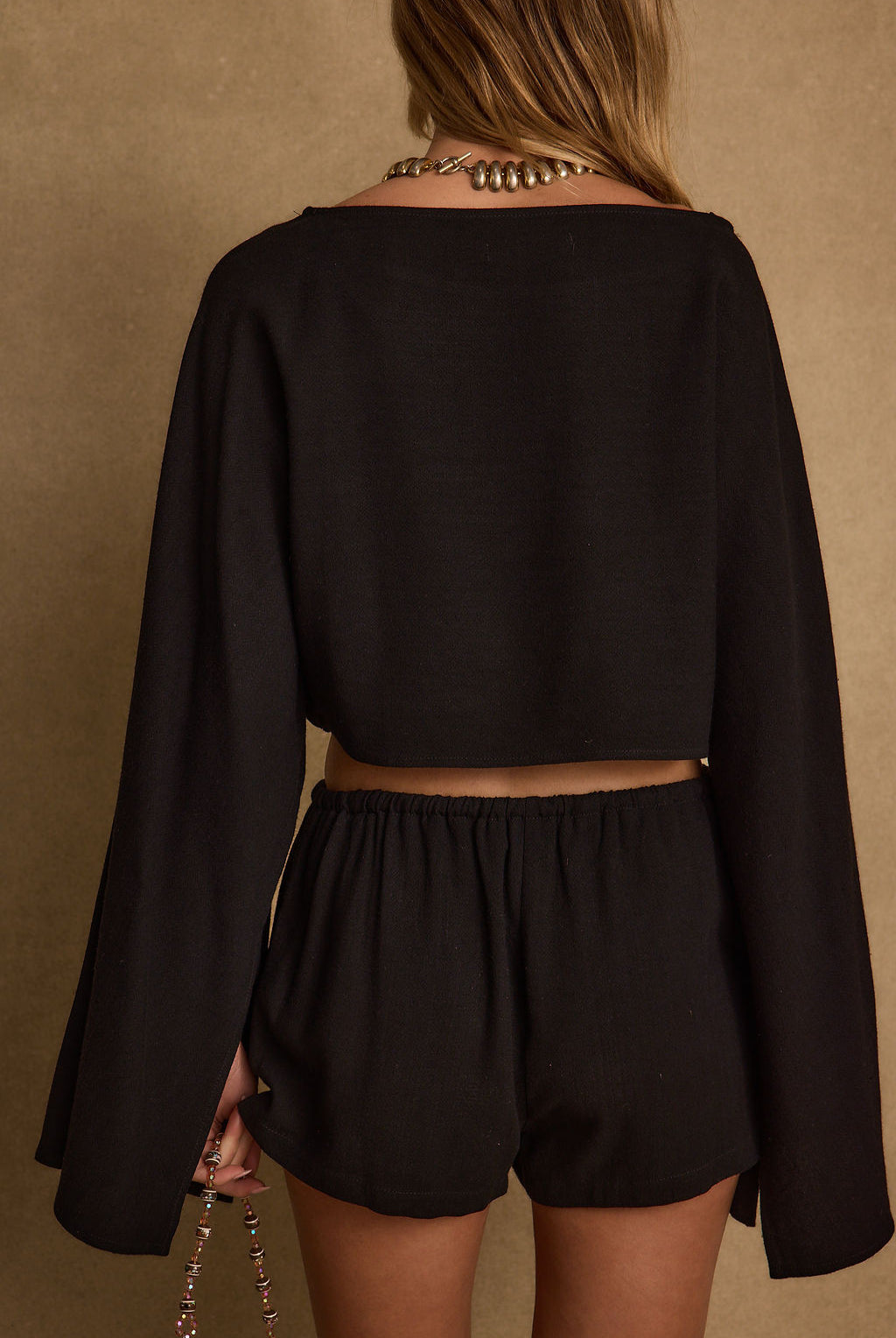 Dahlia Brown Maxi Skirt