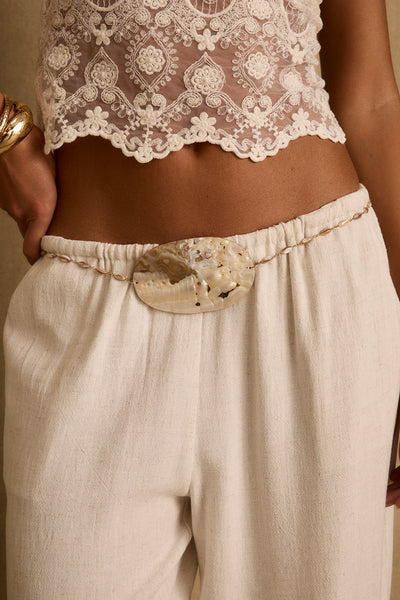 Casca Shell Statement Belt | 12th Tribe display picture 3