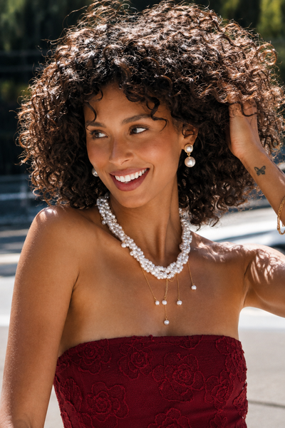 Coco Pearl Choker - O/S Size - Women's Jewelry