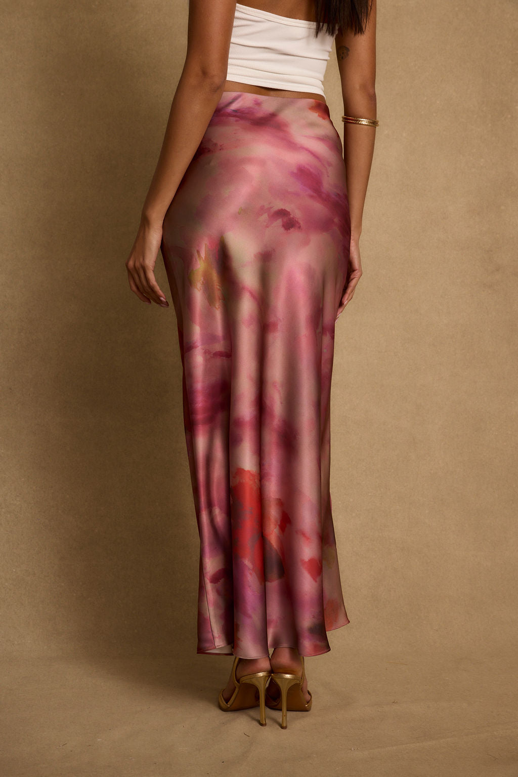 Dolce Berry Maxi Skirt