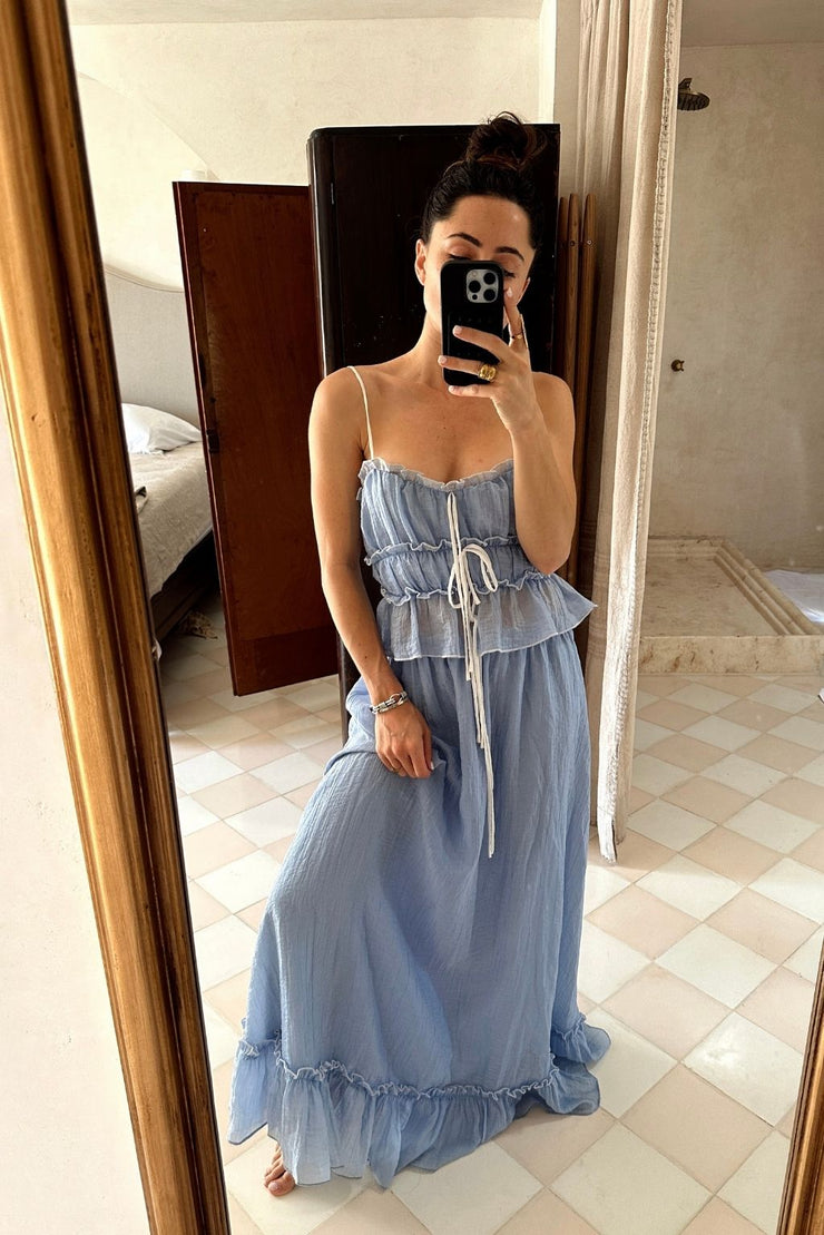 DAHLIA BRODERIE BLISS MAXI SKIRT SET