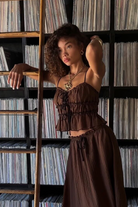 Dahlia Brown Tank