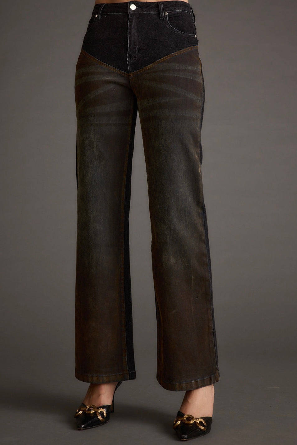 Dawn Two Toned Jeans