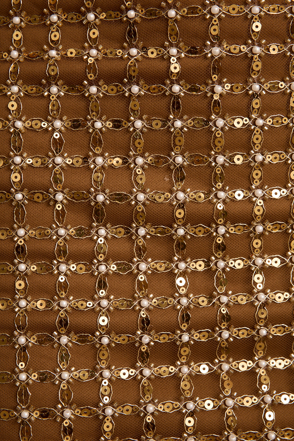 Del Sol Golden Bronze Mini Skirt