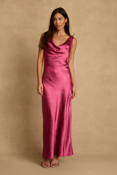 etude silk maxi dress Etude