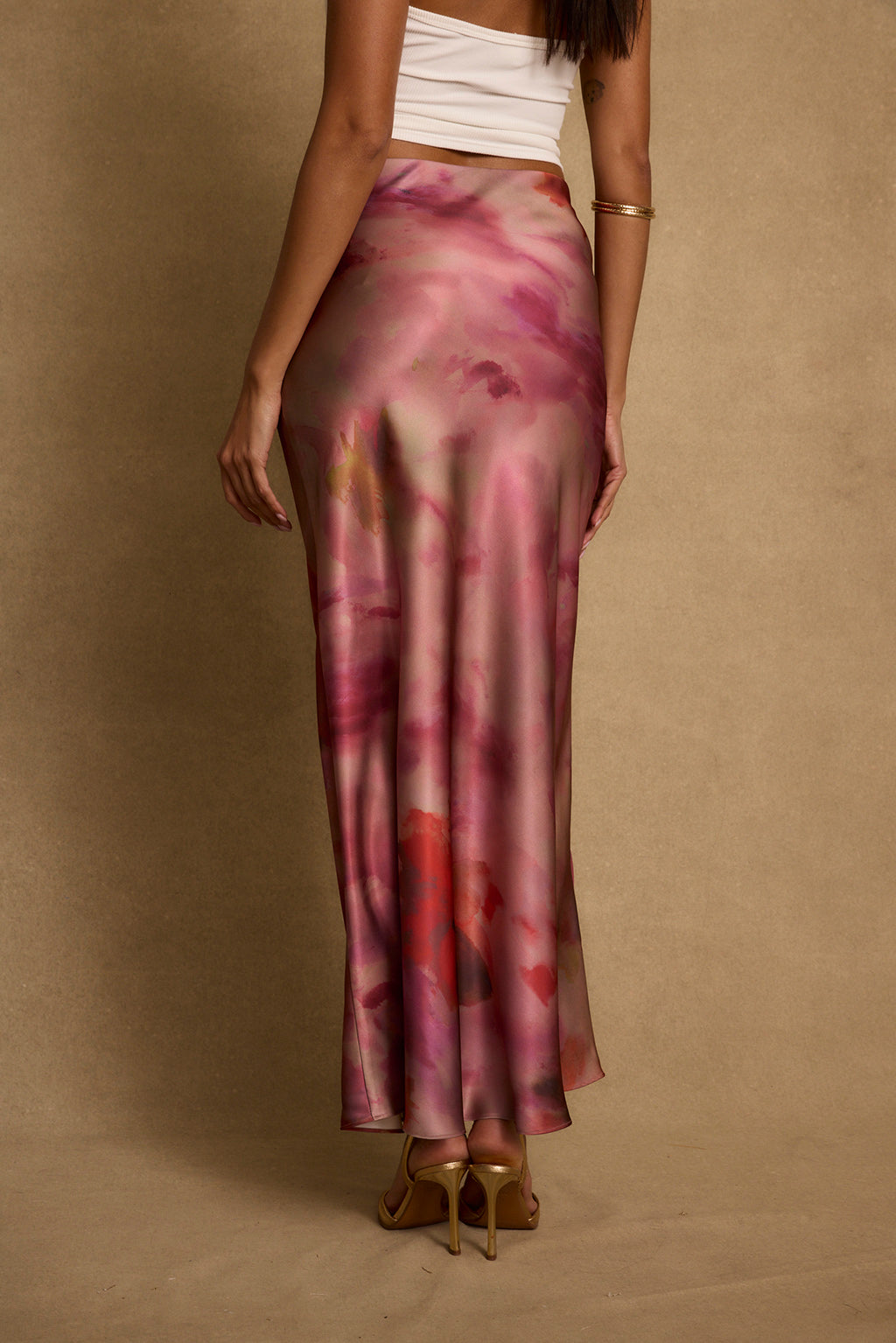 Dolce Berry Maxi Skirt