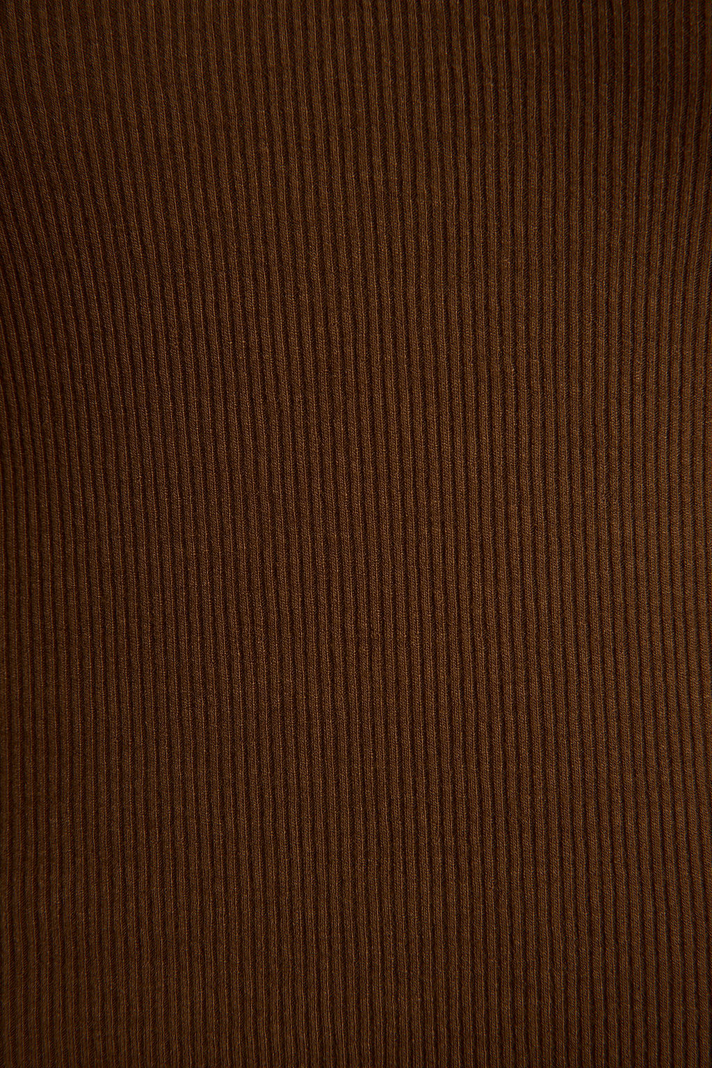 Emily Mocha Halter Top