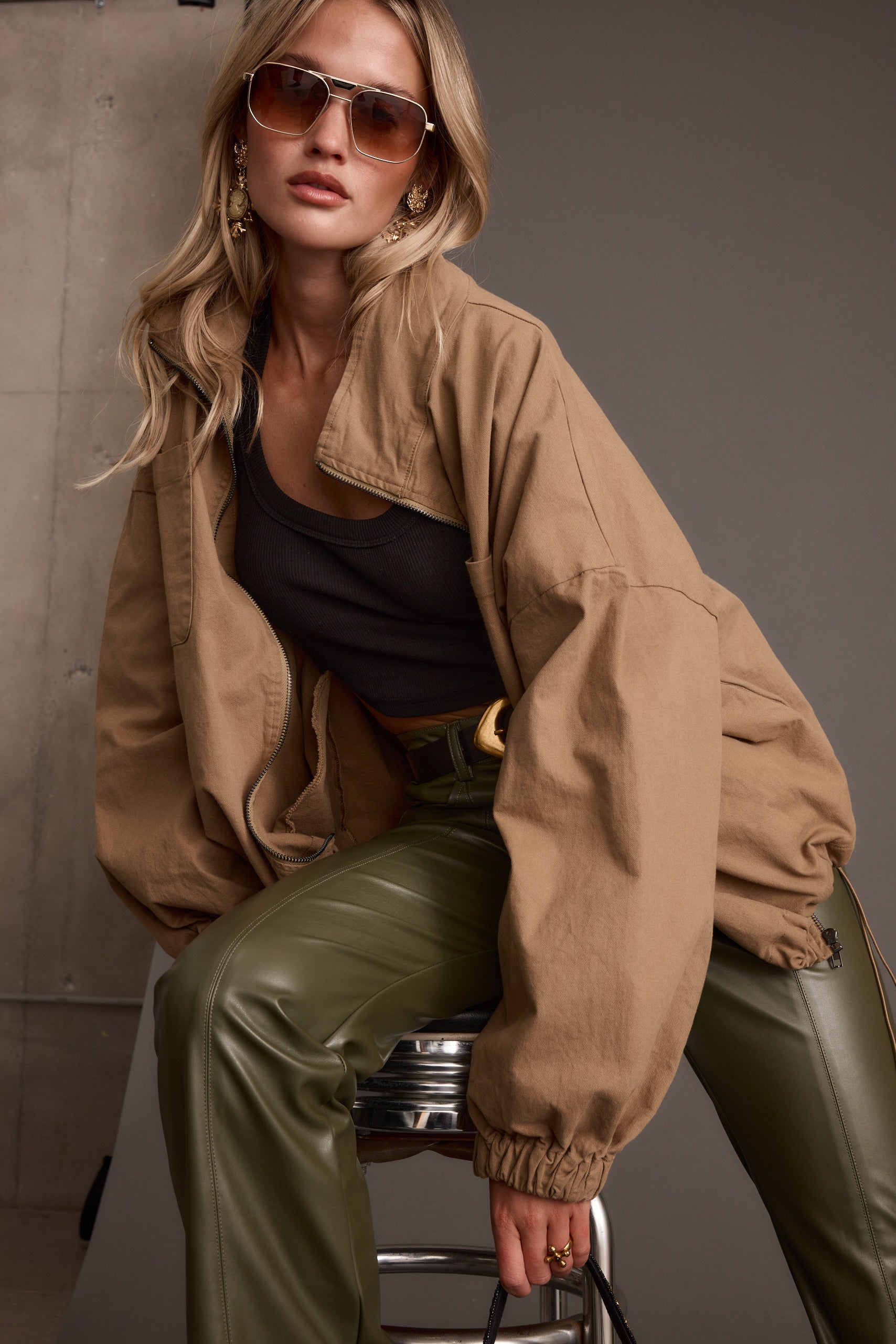 Fairfax Canvas Relaxed Fit Utility Jacket