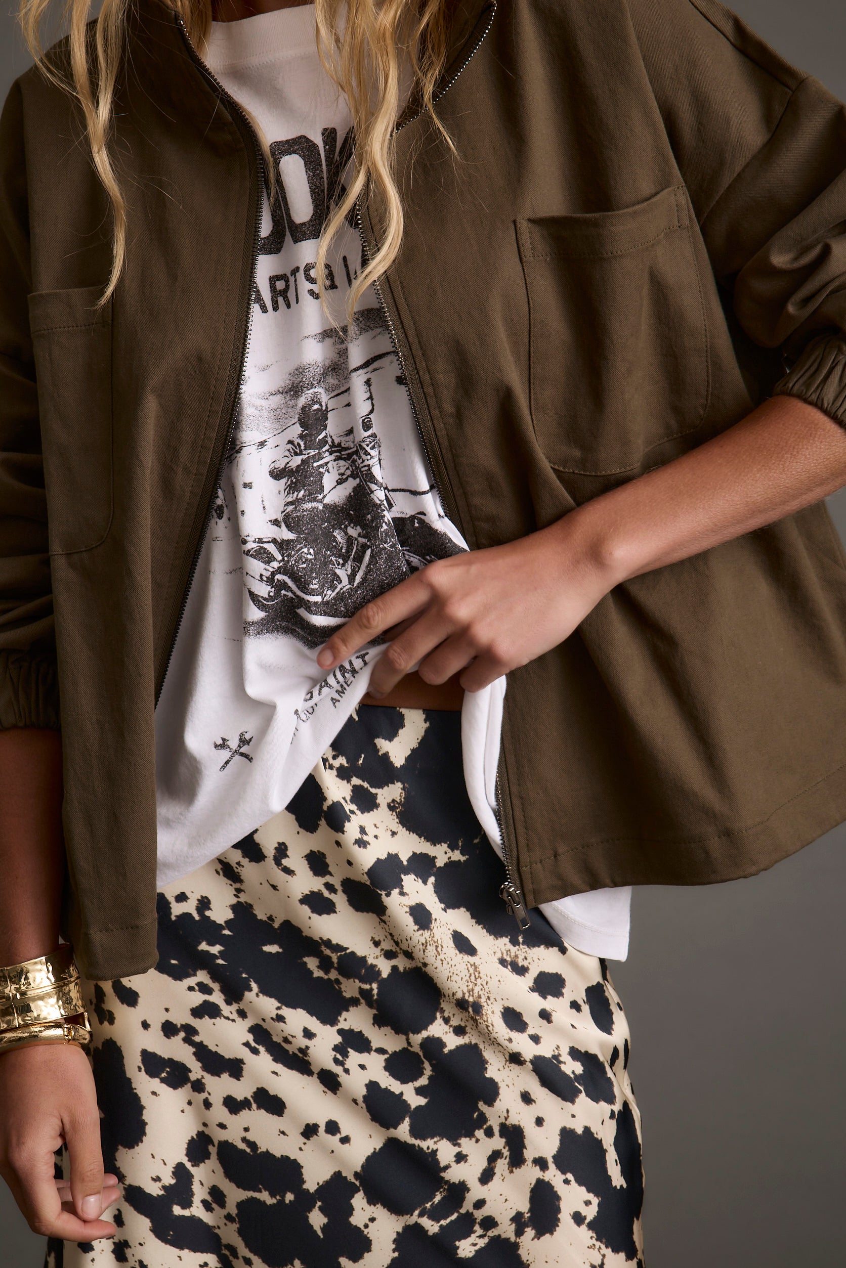 Fairfax Olive Canvas Relaxed Fit Utility Jacket