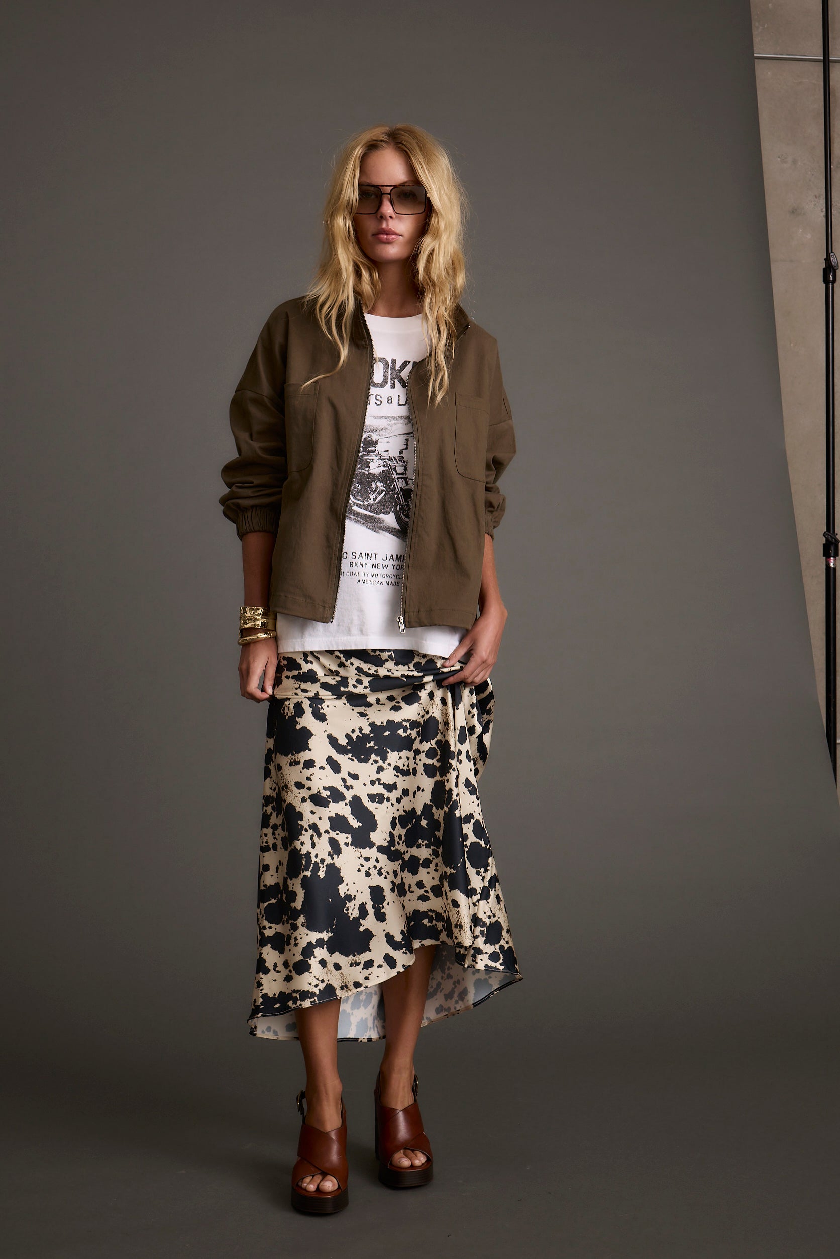 Fairfax Olive Canvas Relaxed Fit Utility Jacket