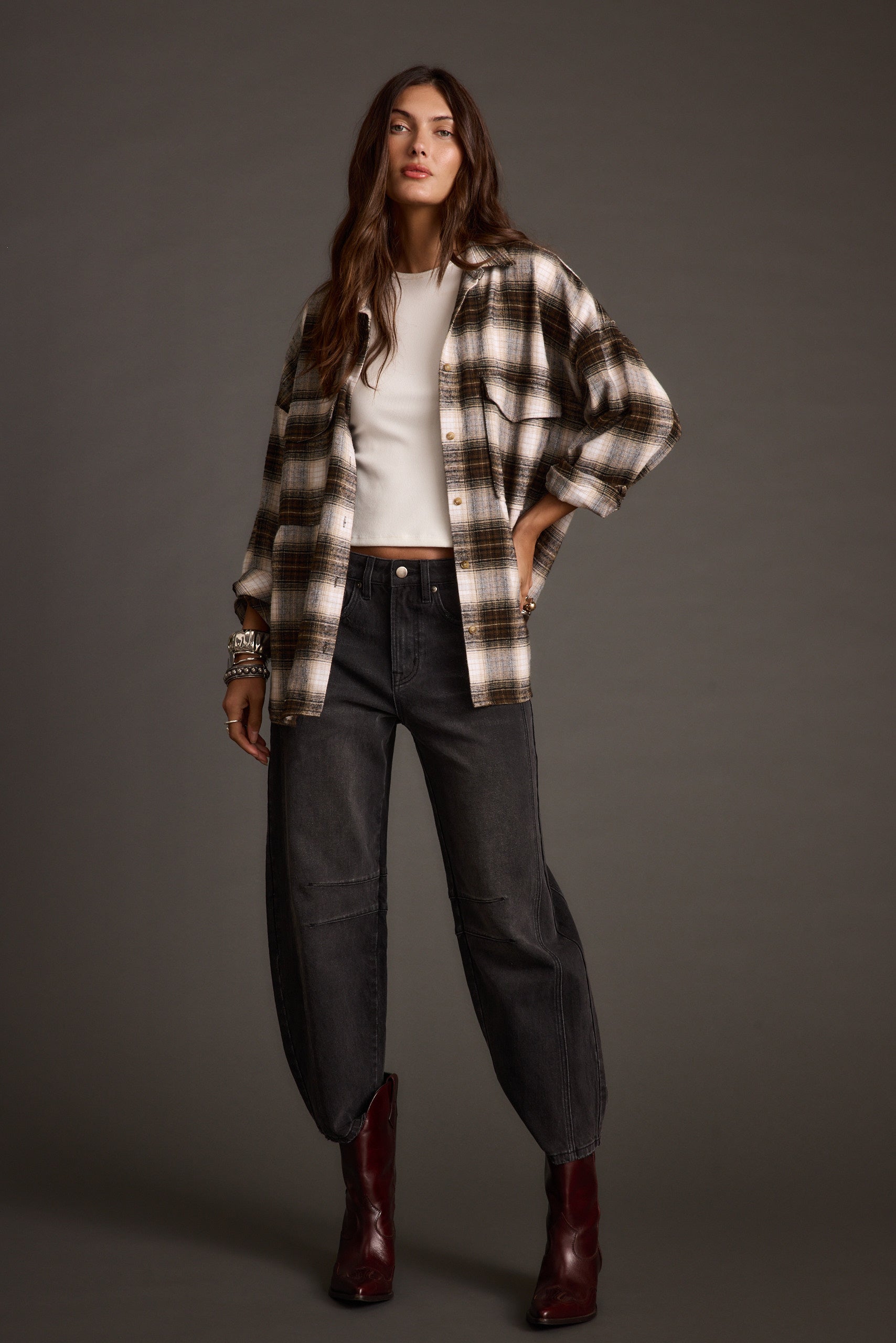 Fireside Espresso Plaid Flannel