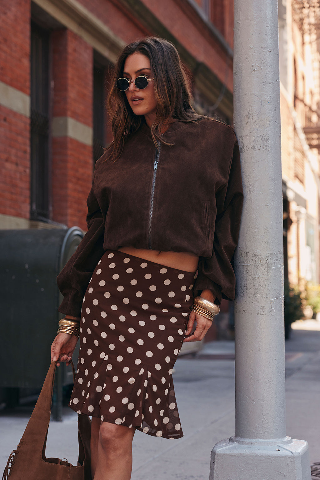 Metallic Pleated Maxi Skirt | 12th Tribe