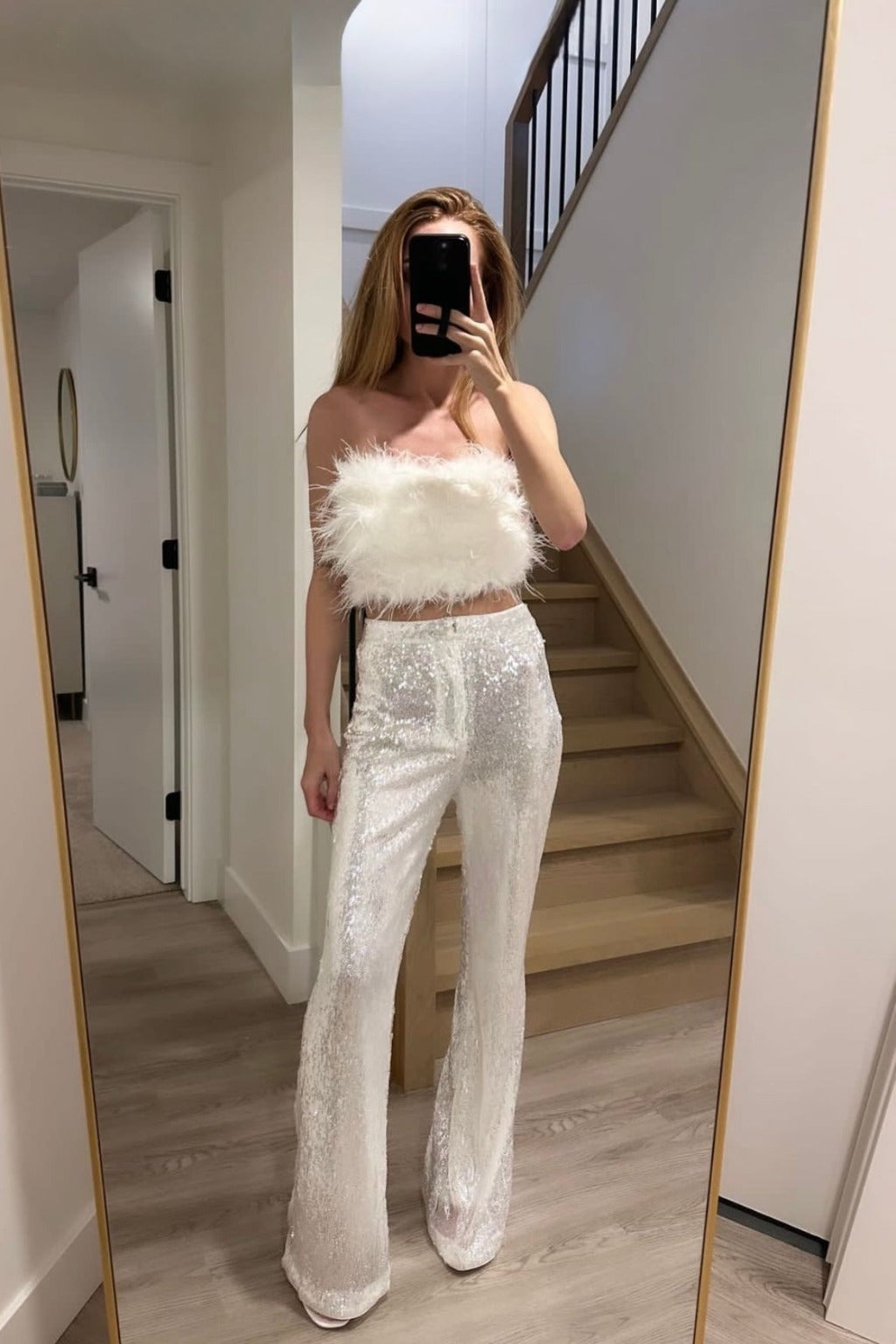 Genevieve Sequin Trousers