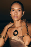 Giada Gold Pendant Necklace