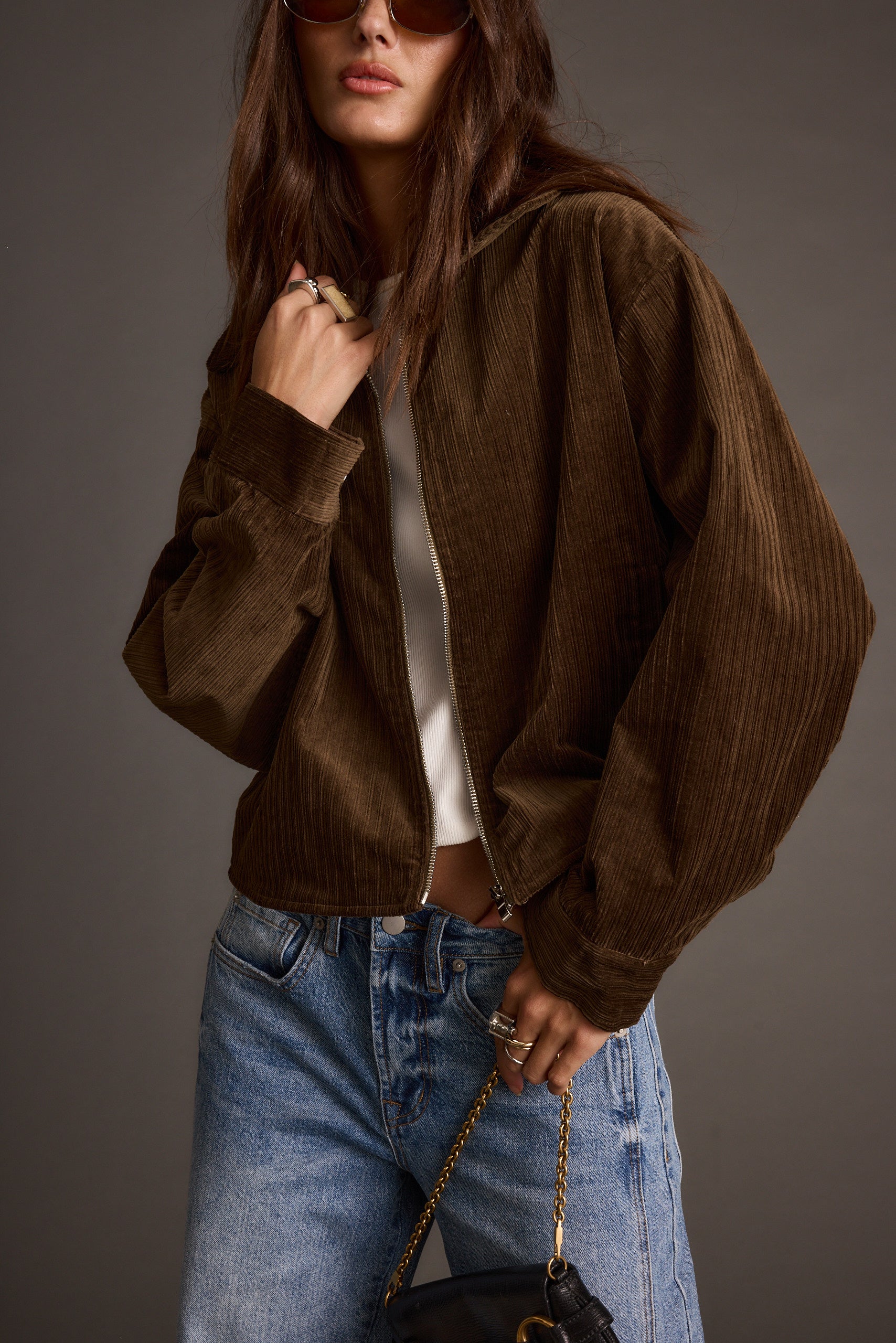 Gramercy Mocha Corduroy Jacket