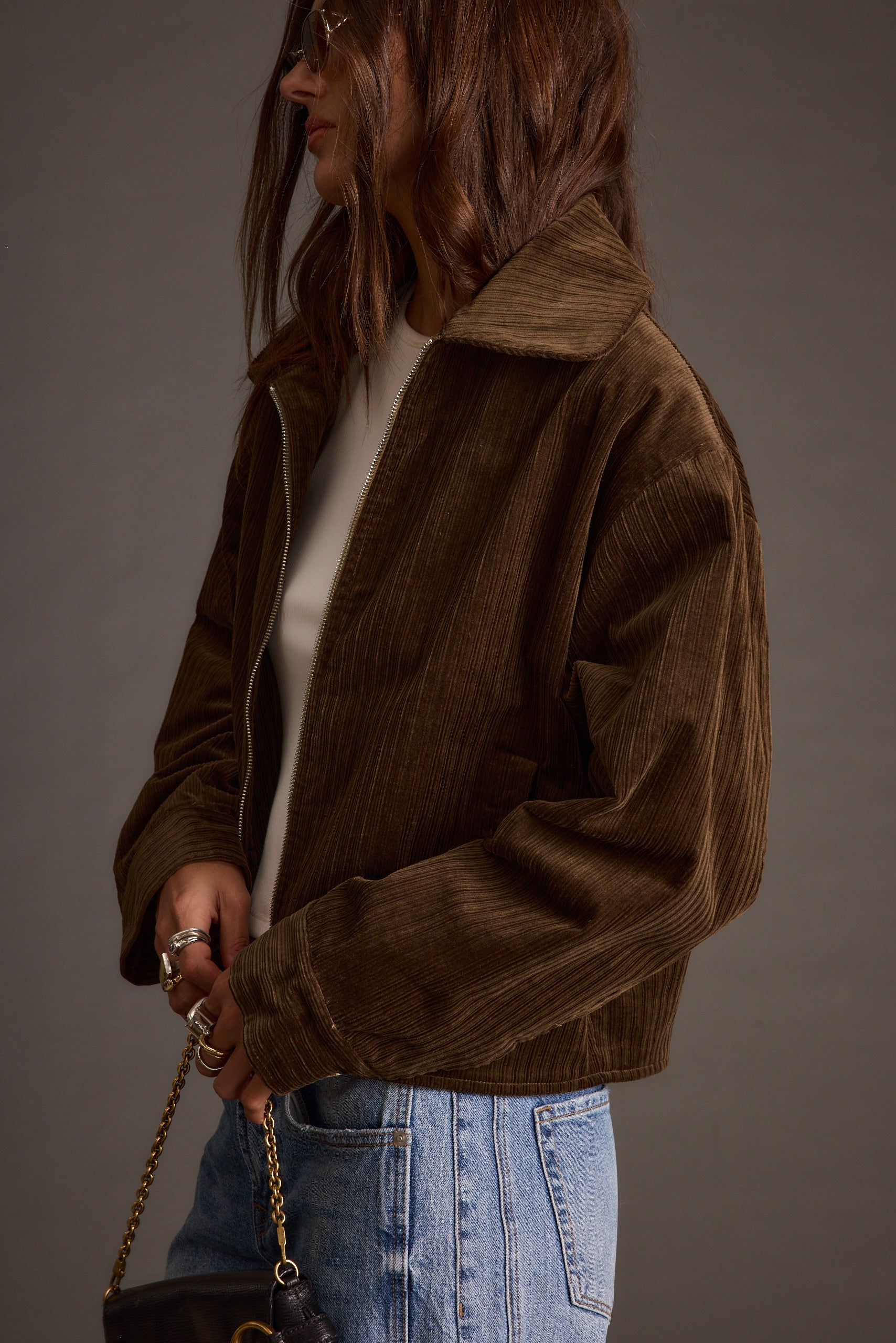 Gramercy Mocha Corduroy Jacket