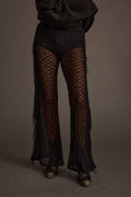 Happy Hour Black Fringe Pants