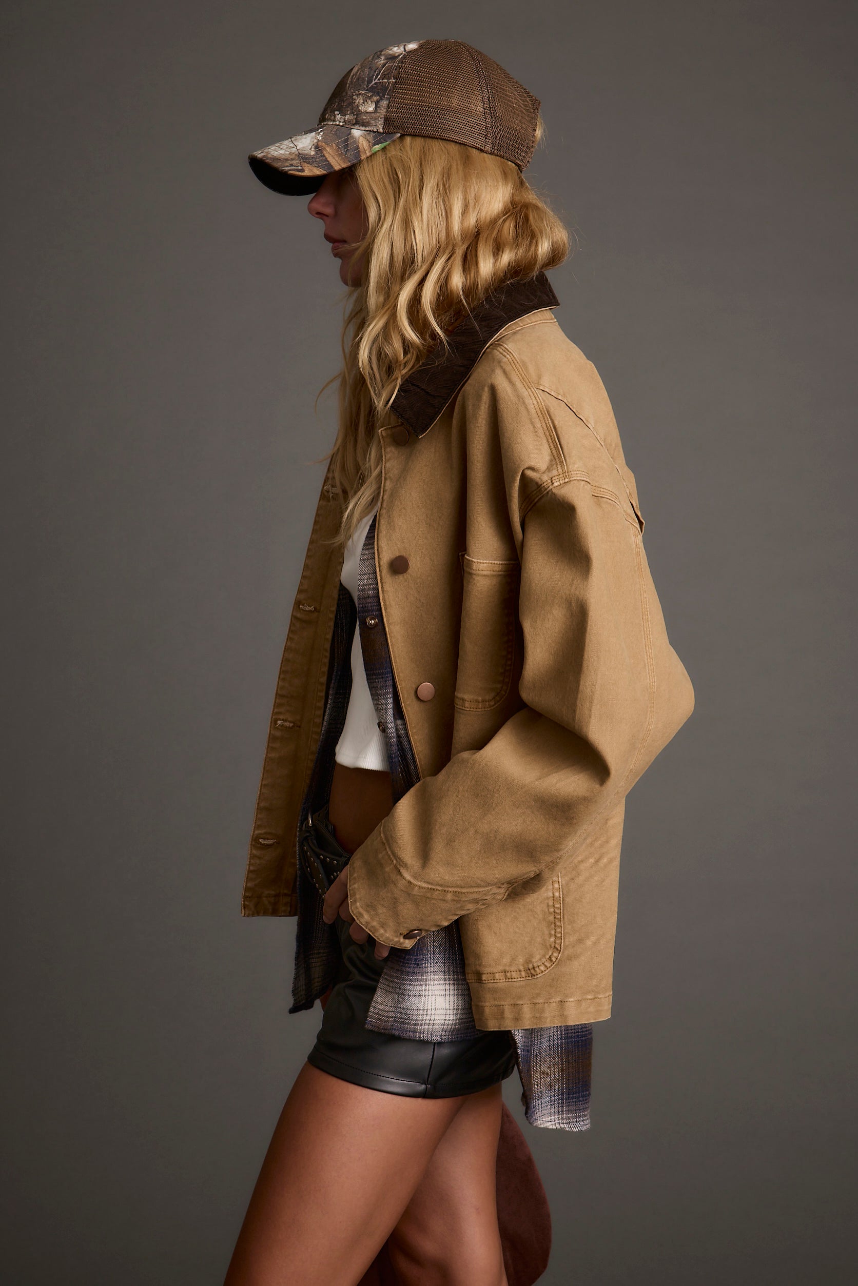 Harbor Khaki Barn Jacket