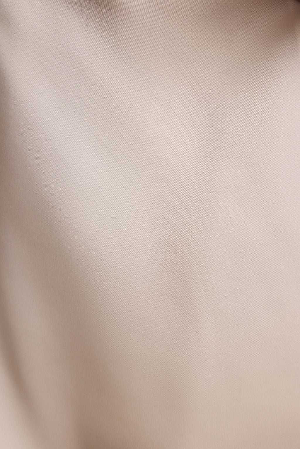 Jada Cream Satin Halter Top