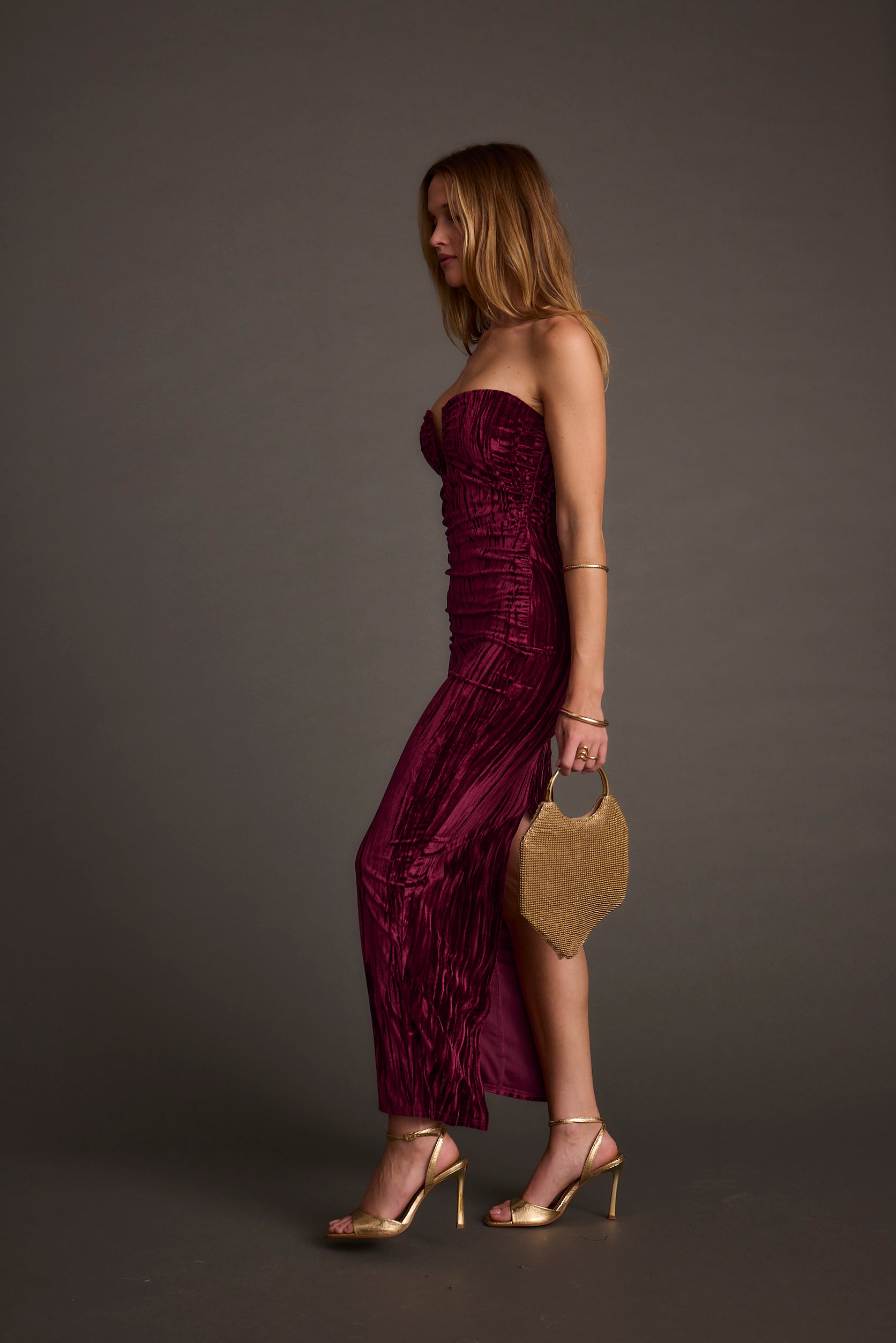 Jones Mulberry Maxi Dress