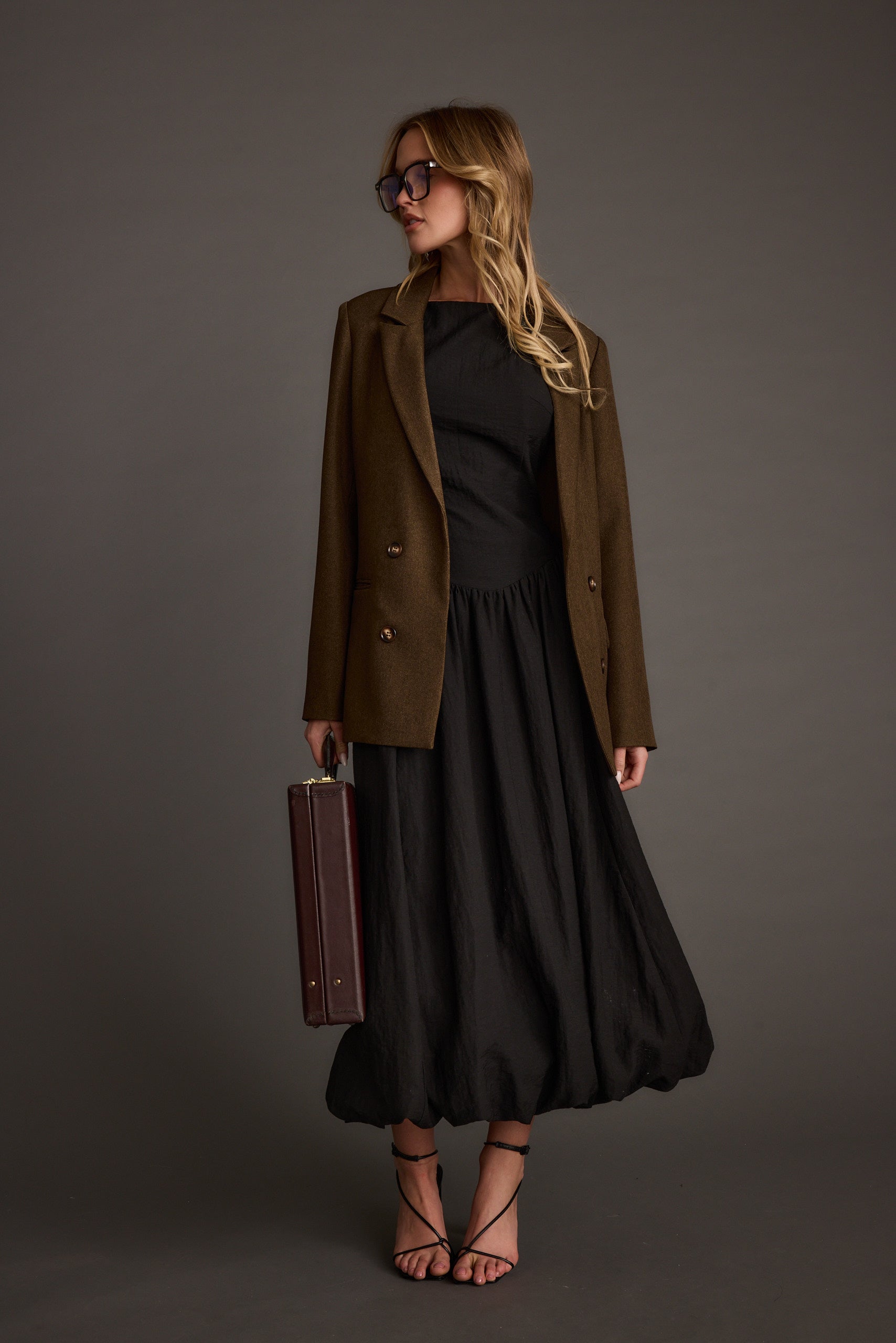 Midi Bubble Dress for Women | 12th Tribe Midi Bubble Dress for Women | 12th Tribe