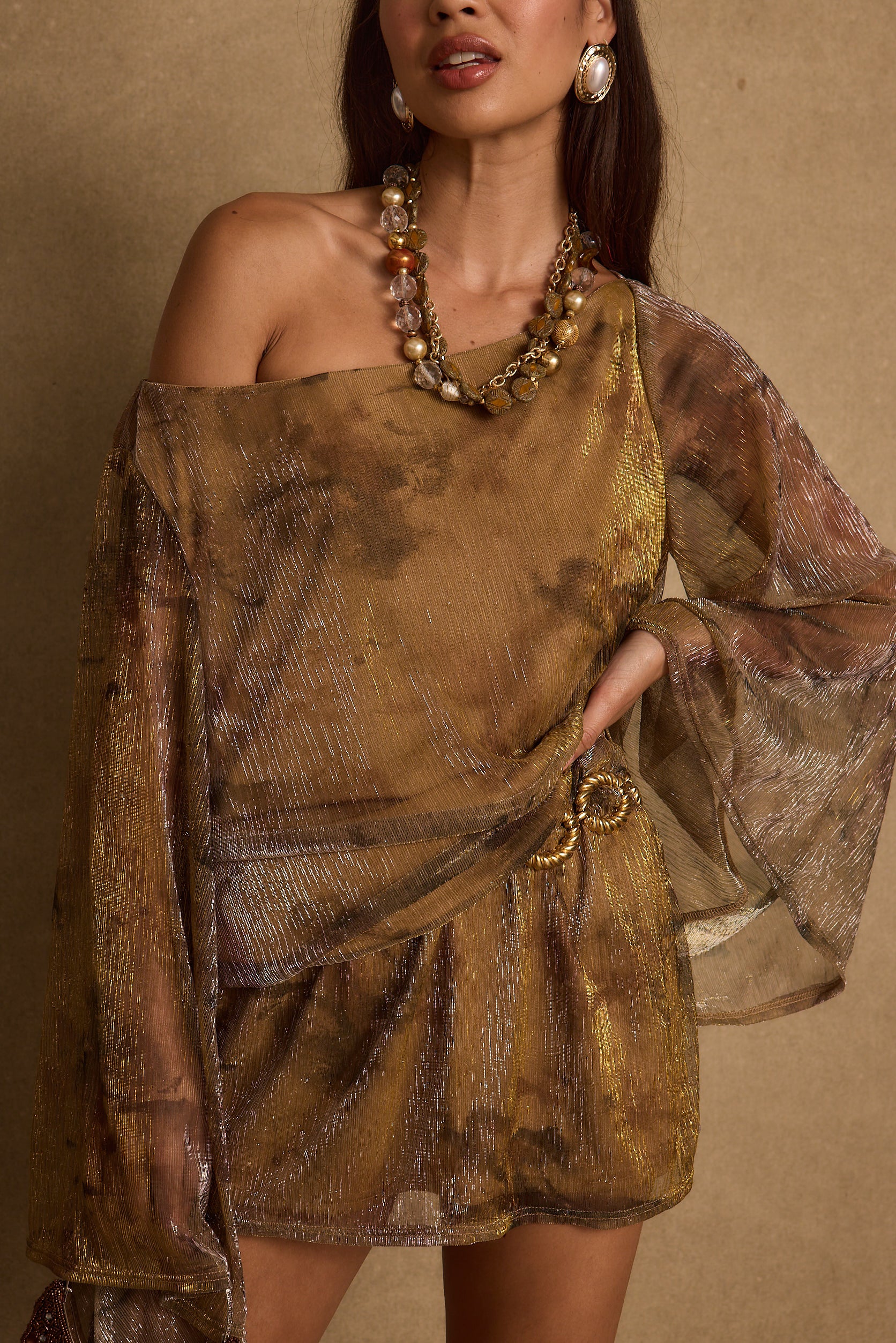 Kahlo Floral Micro Mini Dress